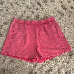 Danskin Pink Athletic Shorts Elastic Waistband Lightweight